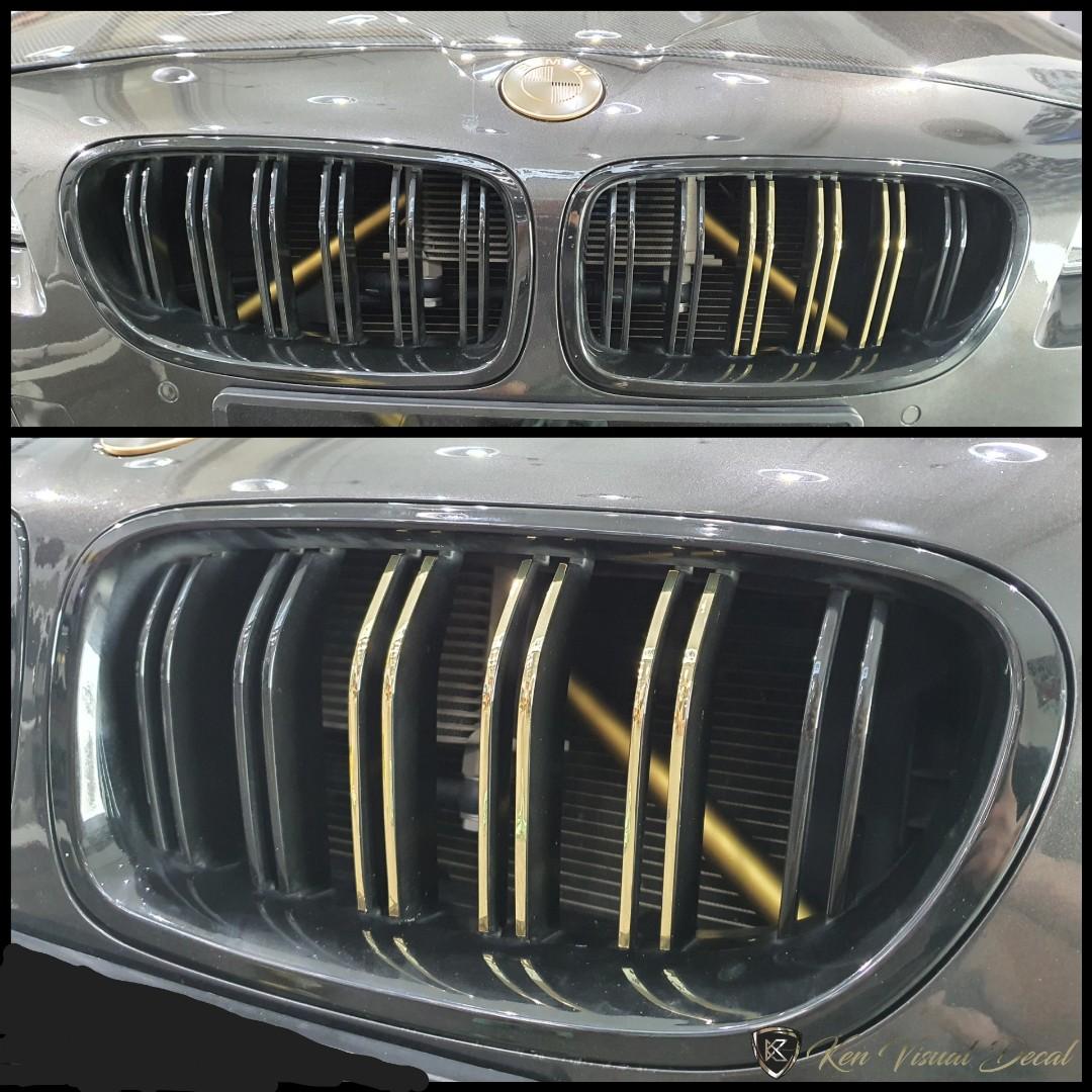 Car Wrap Customise Grill Wrap, Car Accessories, Car & Services on Carousell