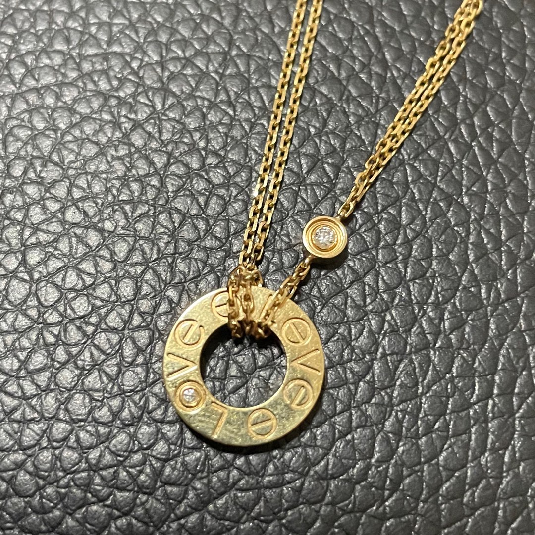 Love pendant cartier clearance