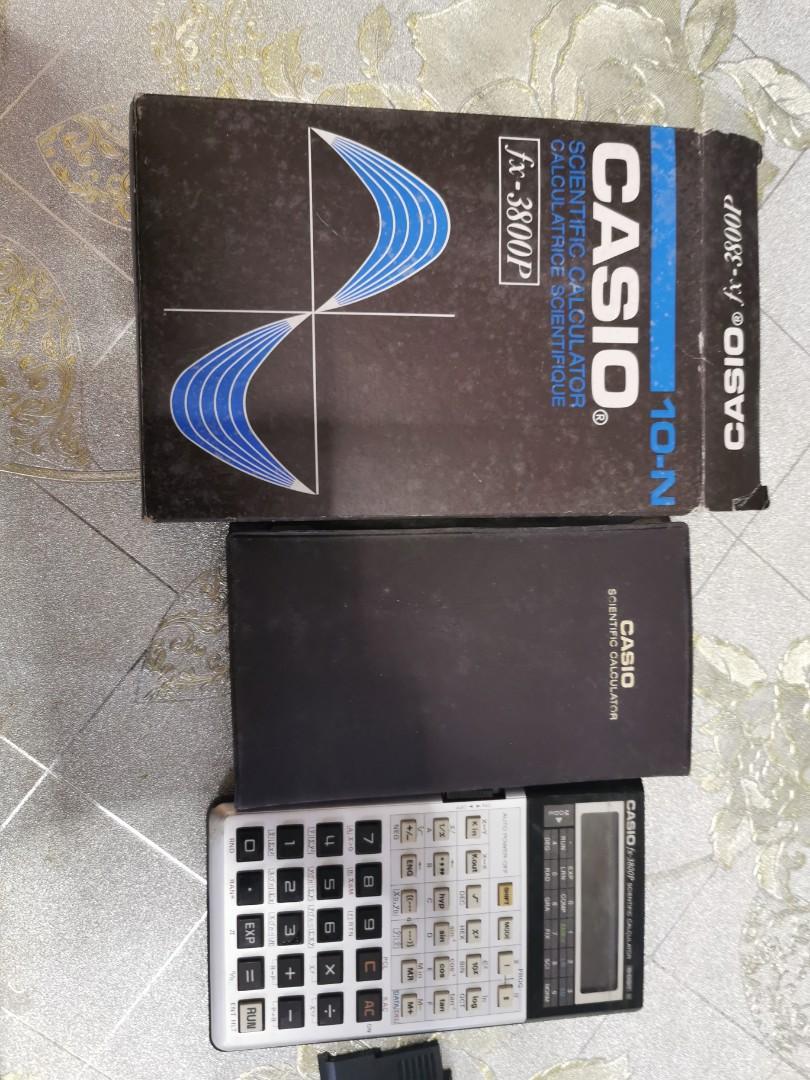 Casio fx 3800 top