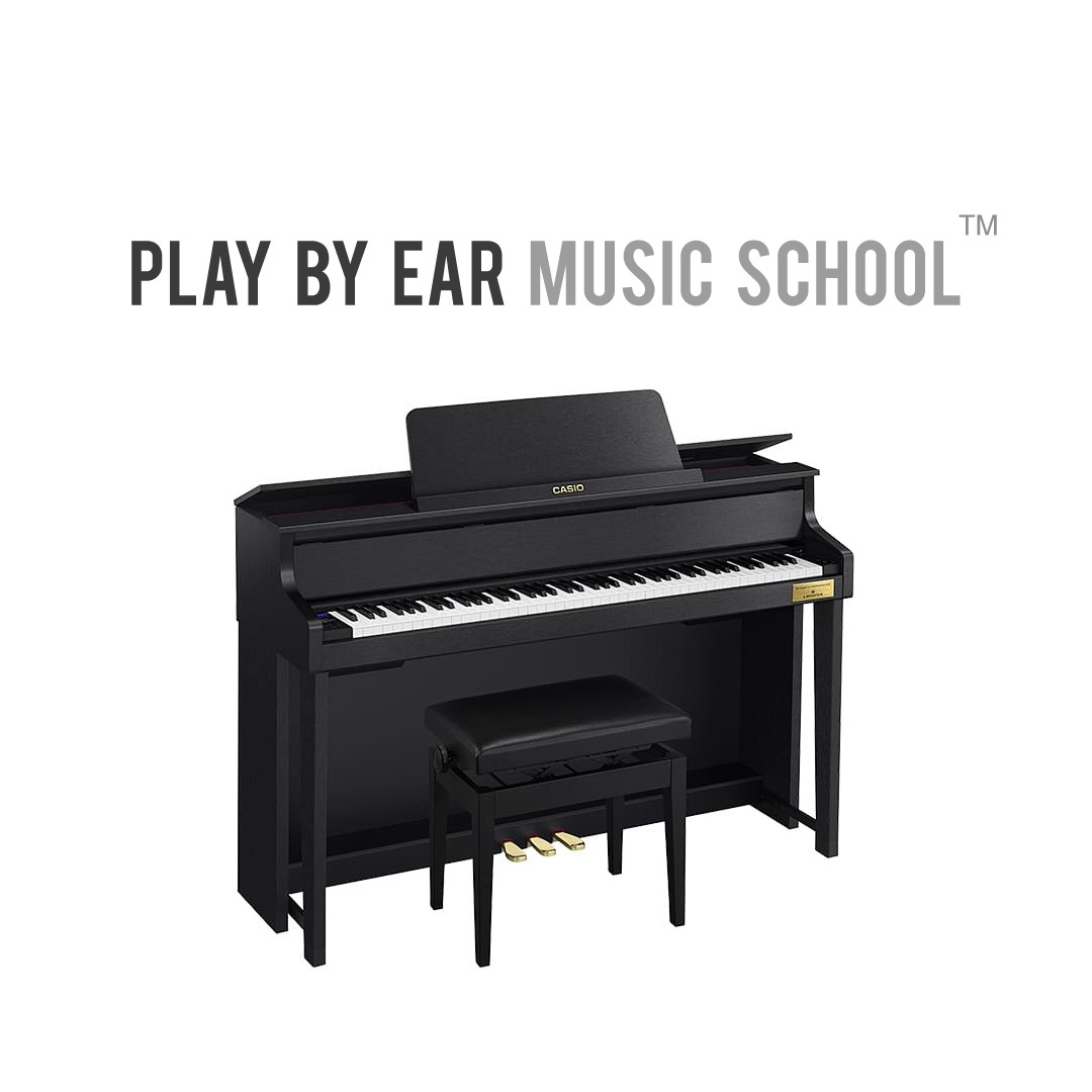 Casio Digital Piano Hybrid GP310 Black White, Hobbies & Toys, Music