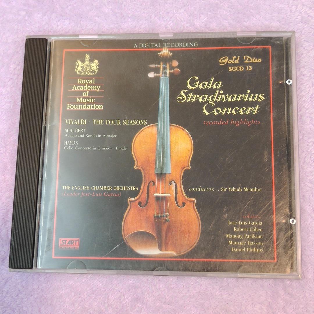 CD聖經發燒示範碟 Gala Stradivarius Concert 名琴的饗宴 (內圈碼:1A2 TO) 日本東芝24K黃金CD 照片瀏覽 1