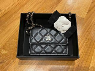500+ affordable chanel mini wallet on chain For Sale