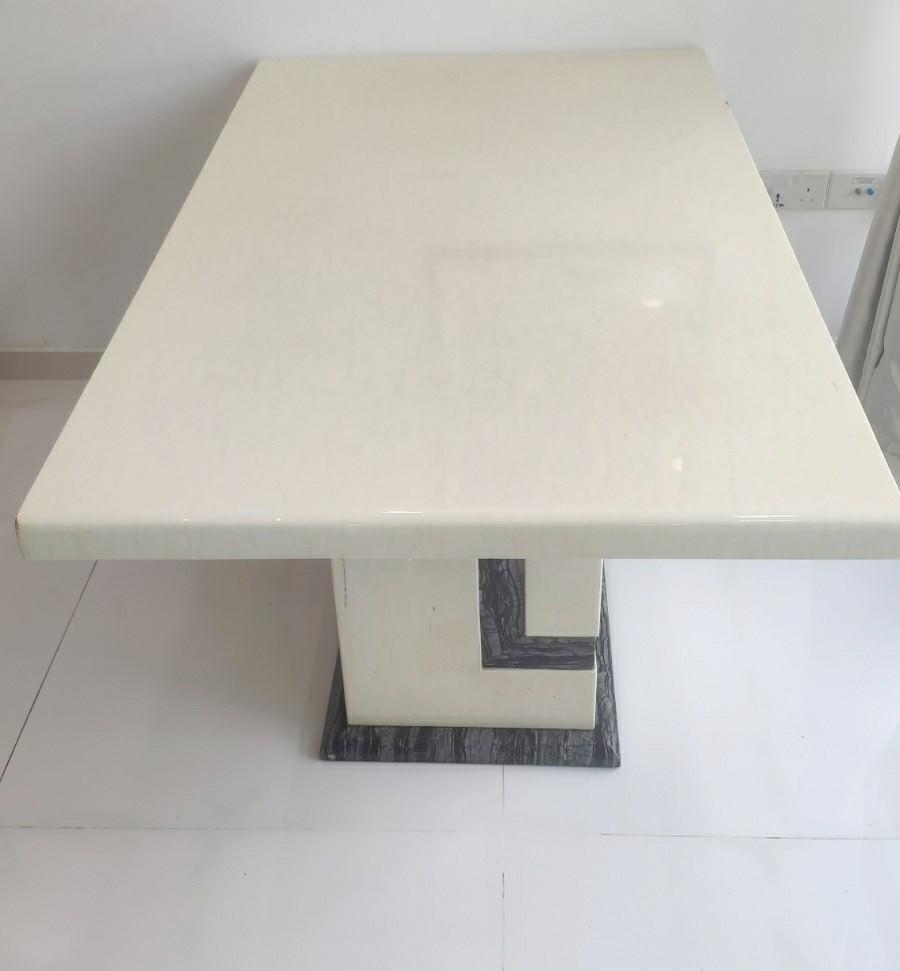 Cheap Marble Dining Table, Furniture & Home Living, Furniture, Tables