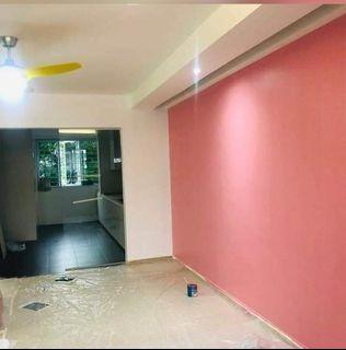 Professional and Cheap painting, varnish, plastering and epoxy service for hdb flat,condo flat,commercial place,office,shope, rental flat,bto flat and resel flat.