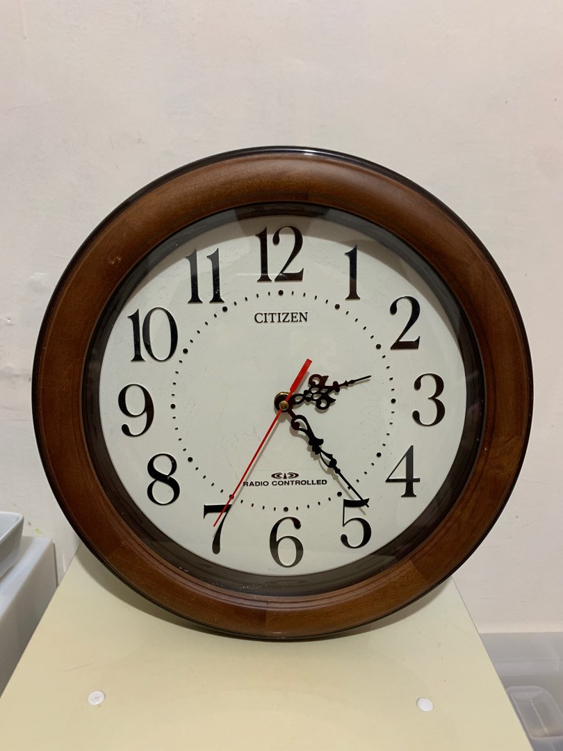 Citizen Wall Clock from Japan, Furniture & Home Living, Home Decor