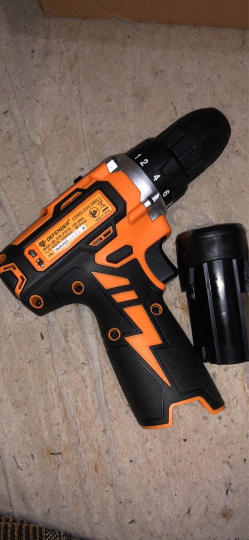 Defender online cordless drill