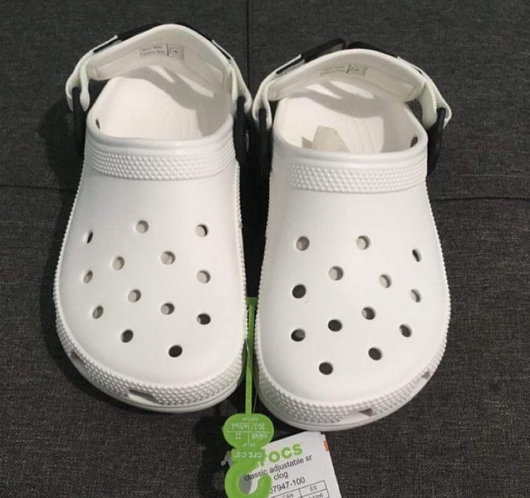 CROCS CLASSIC ADJUSTABLE STRAP CLOG Women s Fashion Footwear Flats Sandals on Carousell