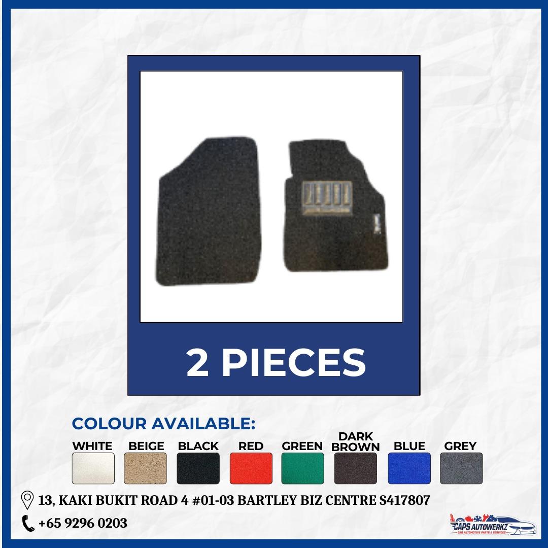 Customized Single Color Car Mat, Car Accessories, Accessories on Carousell