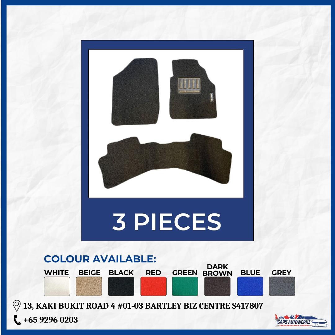 Customized Single Color Car Mat, Car Accessories, Accessories on Carousell