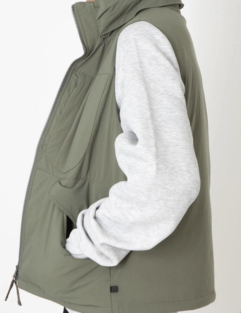 日本代購DAIWA PIER39 Tech Padding Mil Vest Warm Up Jacket 夾棉背心