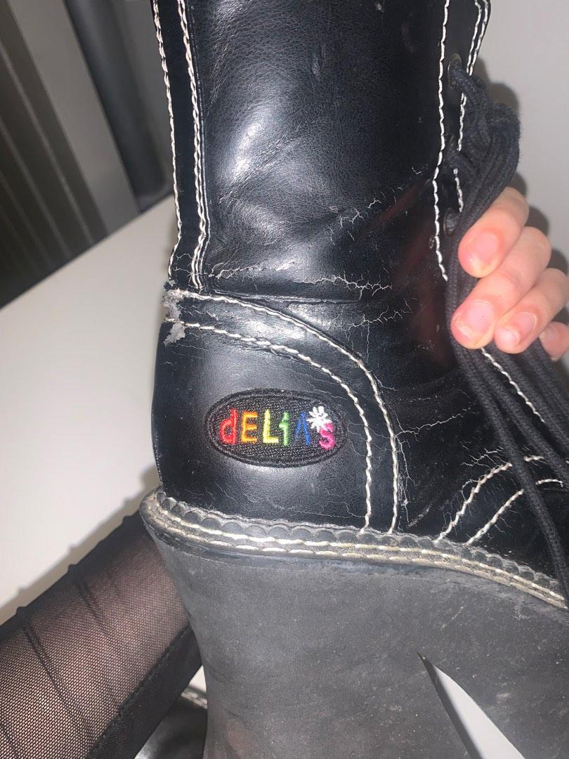 Delias platform boots online
