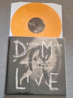 Depeche Mode Songs of Faith and Devotion Live Coloured Vinyl LP