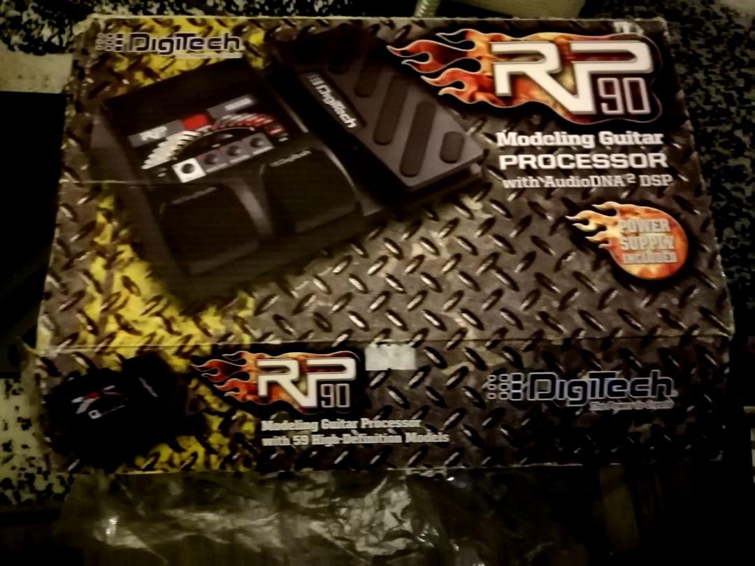 Digitech Rp90 Multi Effects Pedal Demo In Link Below, Hobbies & Toys
