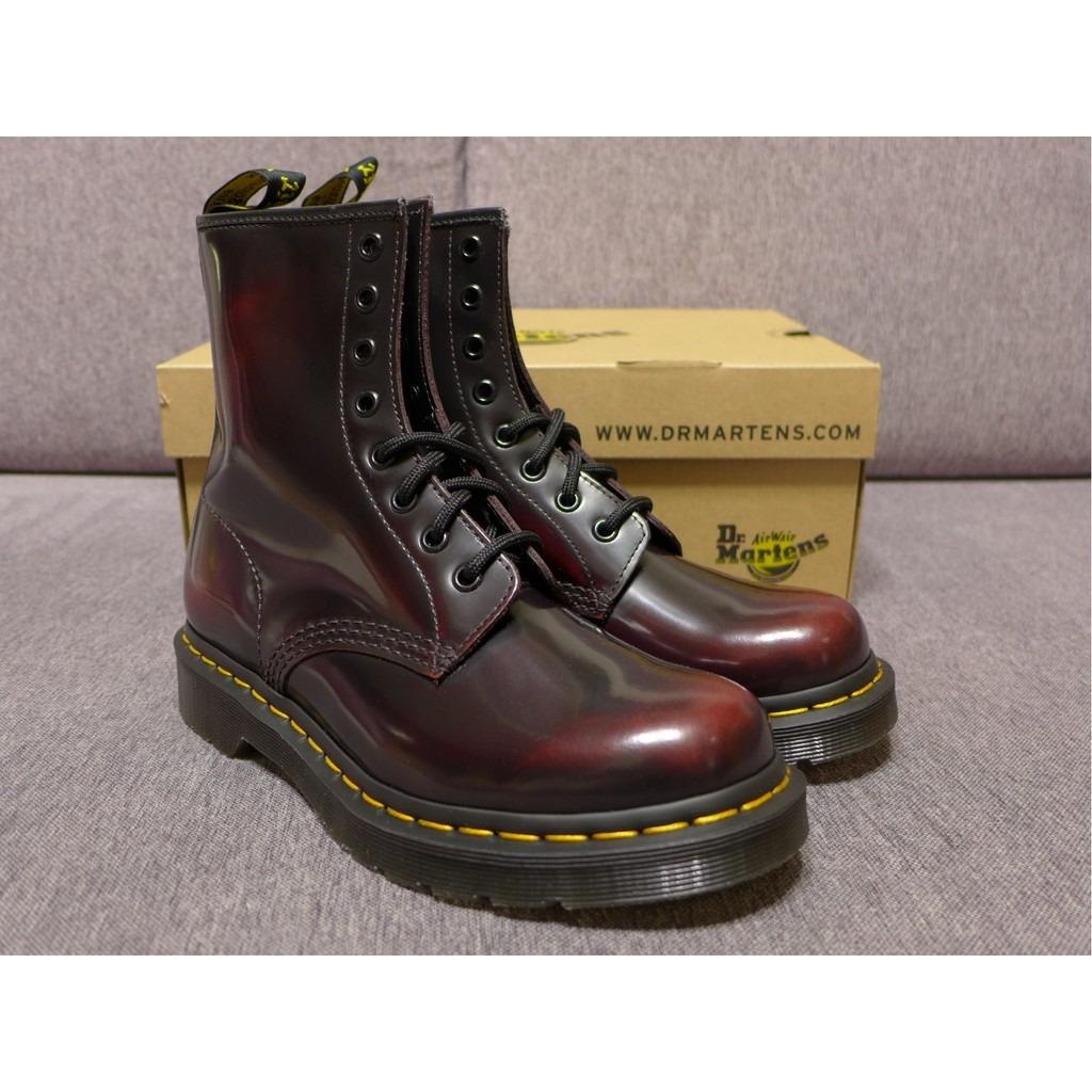 Dr. martens 1460 w in cherry red hot sale arcadia