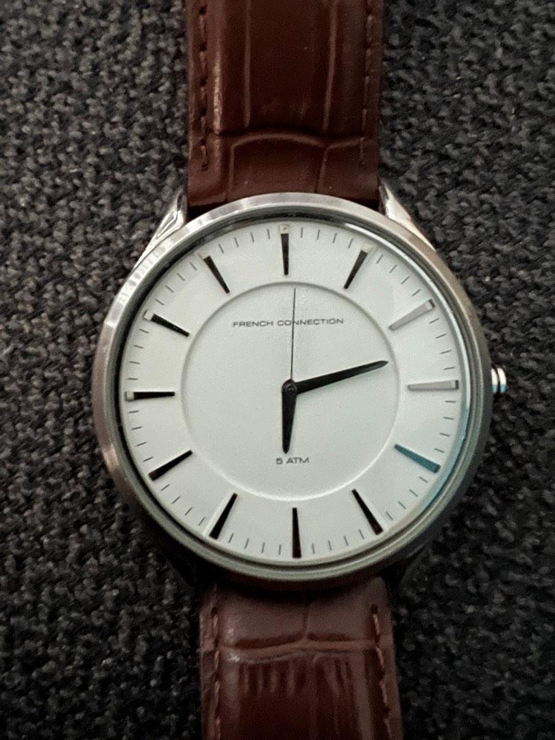 French connection white watch sale