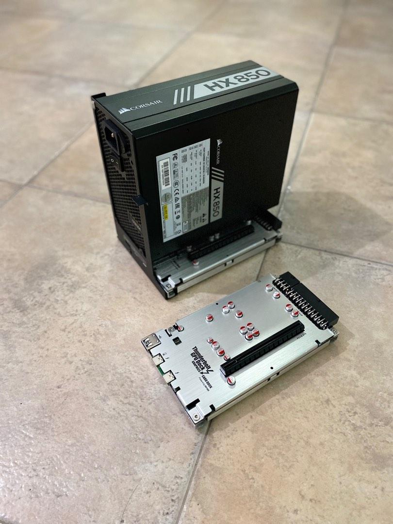 eGPU with thunderbolt 4! 850W PSU! Desktop Graphic Card Dock. You can