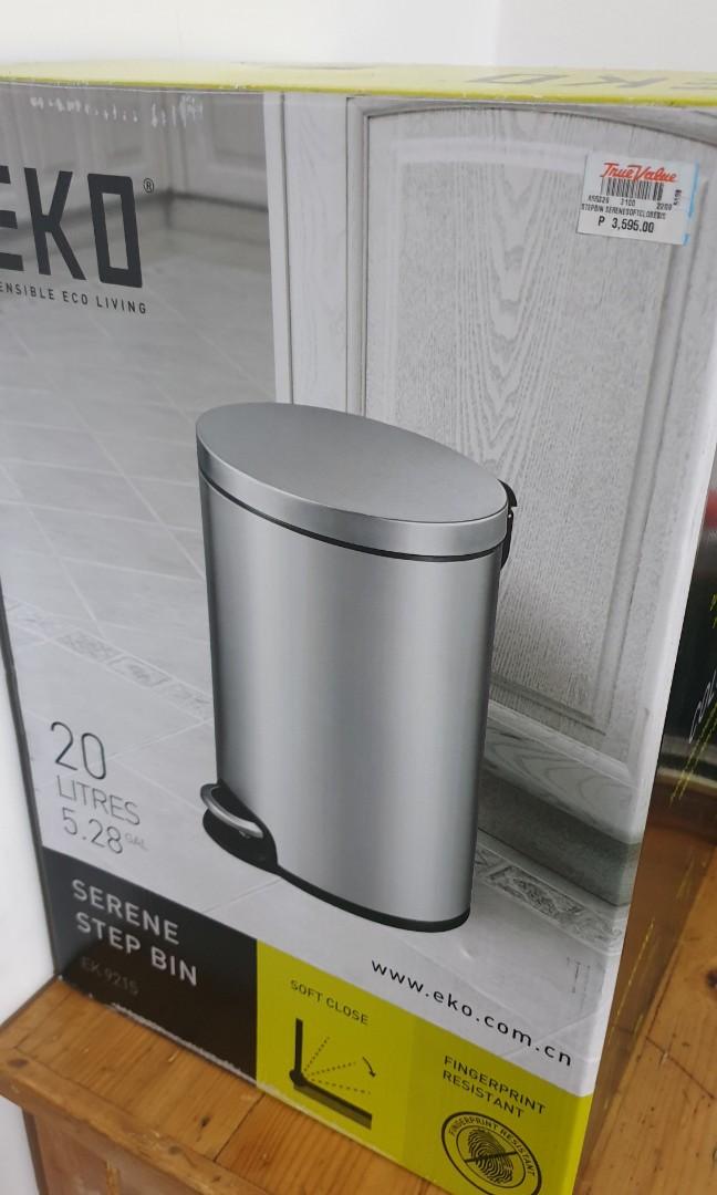 EKO 20L TRASH BIN, Furniture & Home Living, Cleaning & Homecare