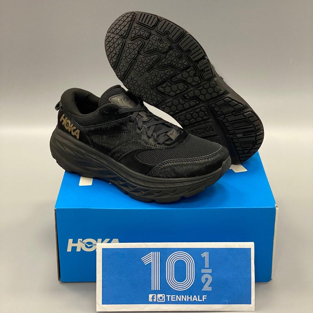 Engineered Garments x Hoka One One Bondi L Black ( EG leather 馬毛