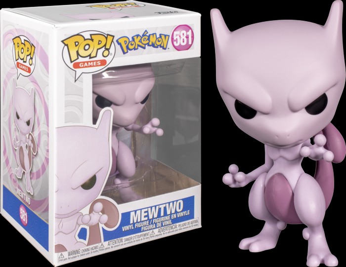 Funko Pop! Pokemon - Mewtwo #581, Hobbies & Toys, Toys & Games on Carousell
