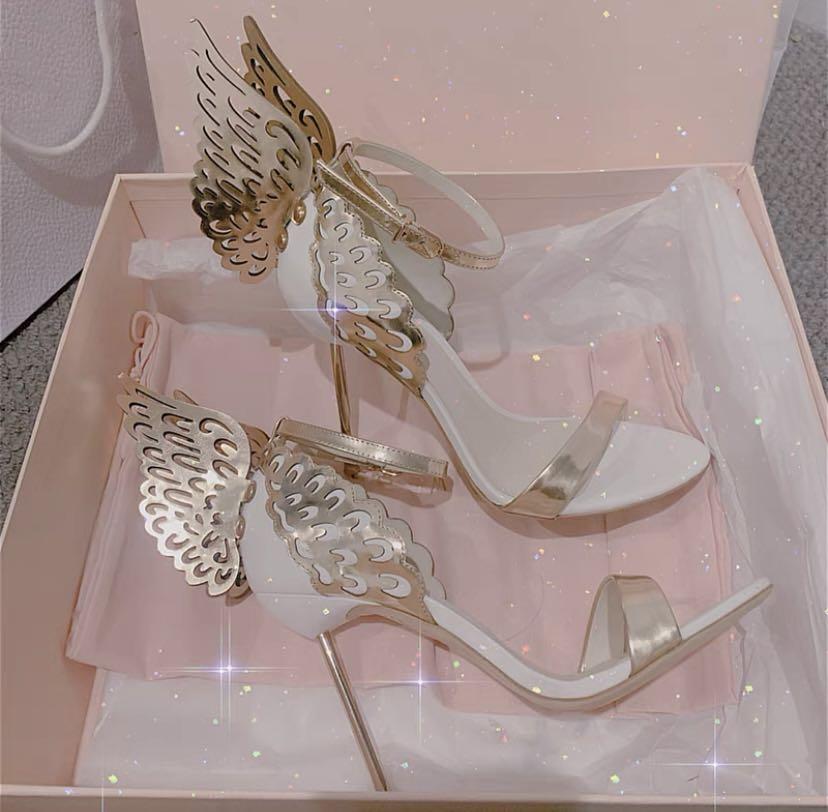 Butterfly shop wing heels