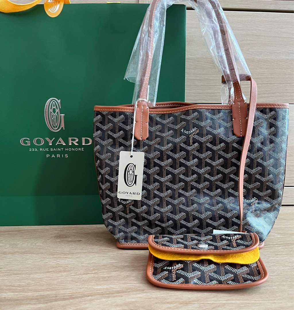 Goyard mini anjou, Luxury, Bags & Wallets on Carousell