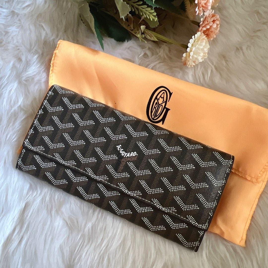 BRANDNEW GOYARD monogram long wallet in purple, Luxury, Bags & Wallets on  Carousell