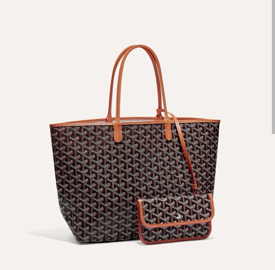 Maison Goyard Saint Louis PM Bag (White/Cream), Luxury, Bags & Wallets on  Carousell