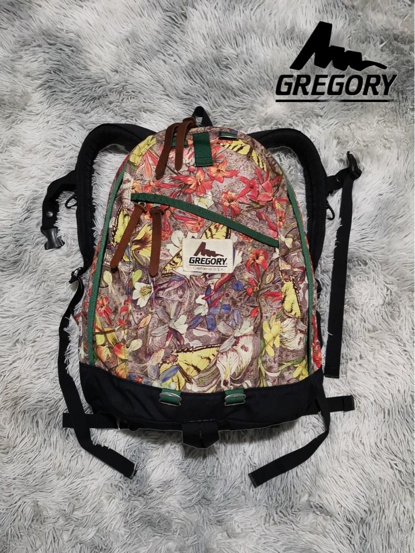 日本製 GREGORY ×JACK 花 ボタニカル柄 UNRUH GREGORY バック 花柄 