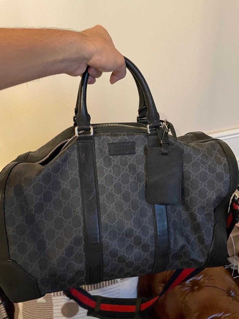 Gucci GG Supreme carryon duffle bag, Luxury, Bags & Wallets on Carousell