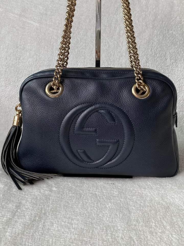 Gucci double chain bag new arrivals