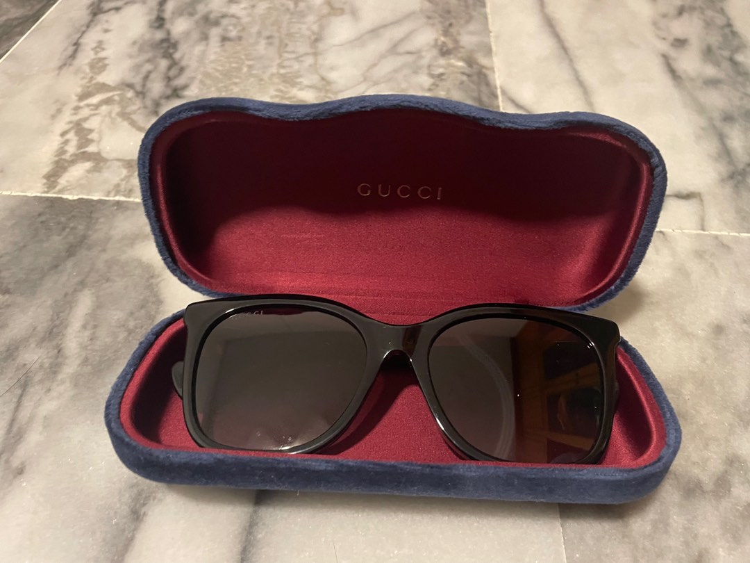 Gucci sunglasses authentic with case and wipe, Women's Fashion, Watches ...