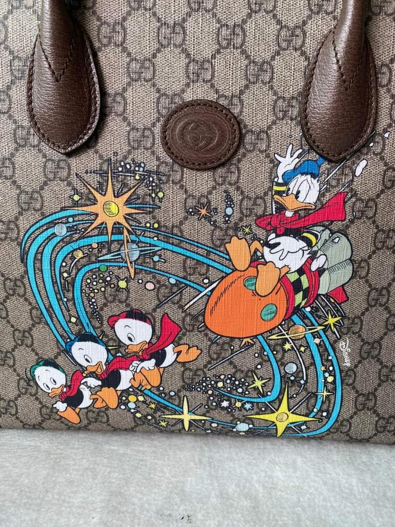Gucci x Disney Donald Duck Tote Bag, Luxury, Bags & Wallets on Carousell