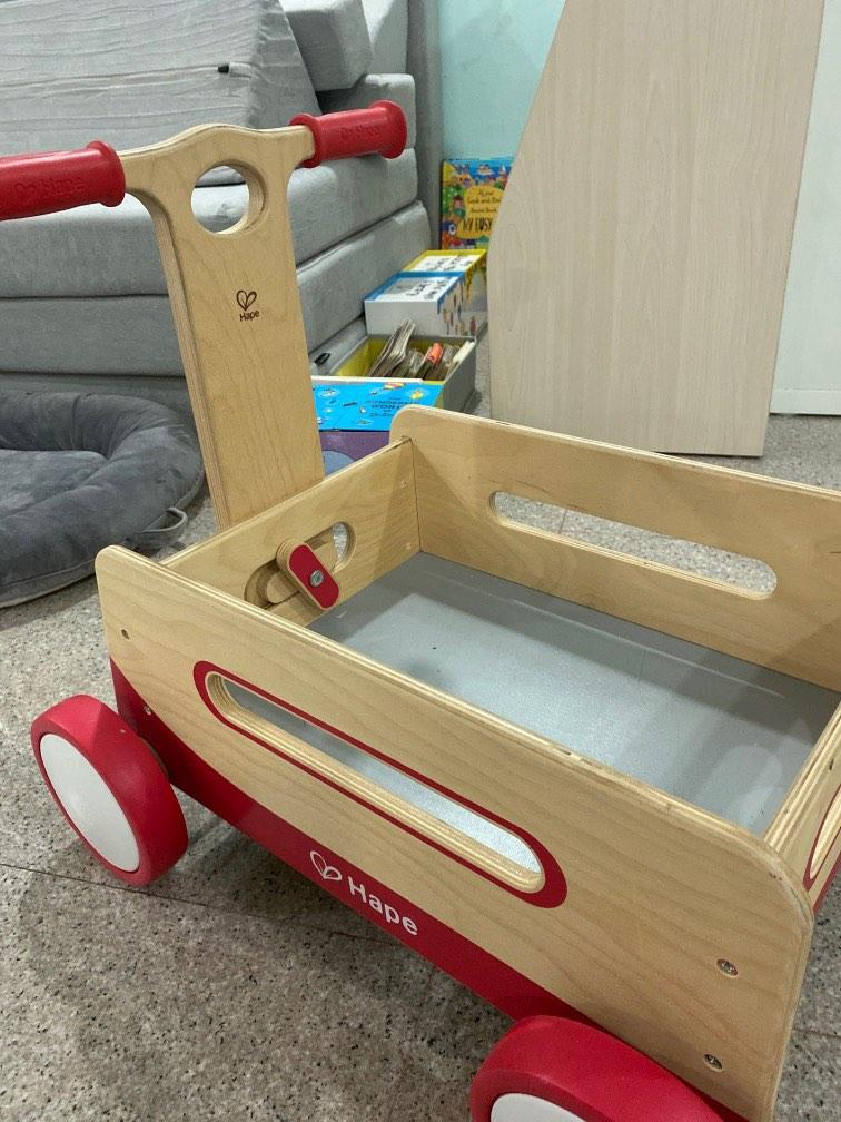 Hape Wagon / walker, Babies & Kids, Infant Playtime on Carousell