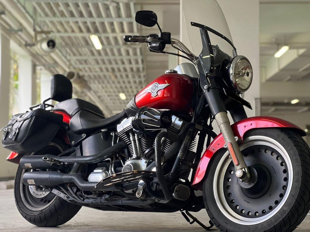 Harley Davidson FatBoy Special for Rent Class 2 Motorbike rental