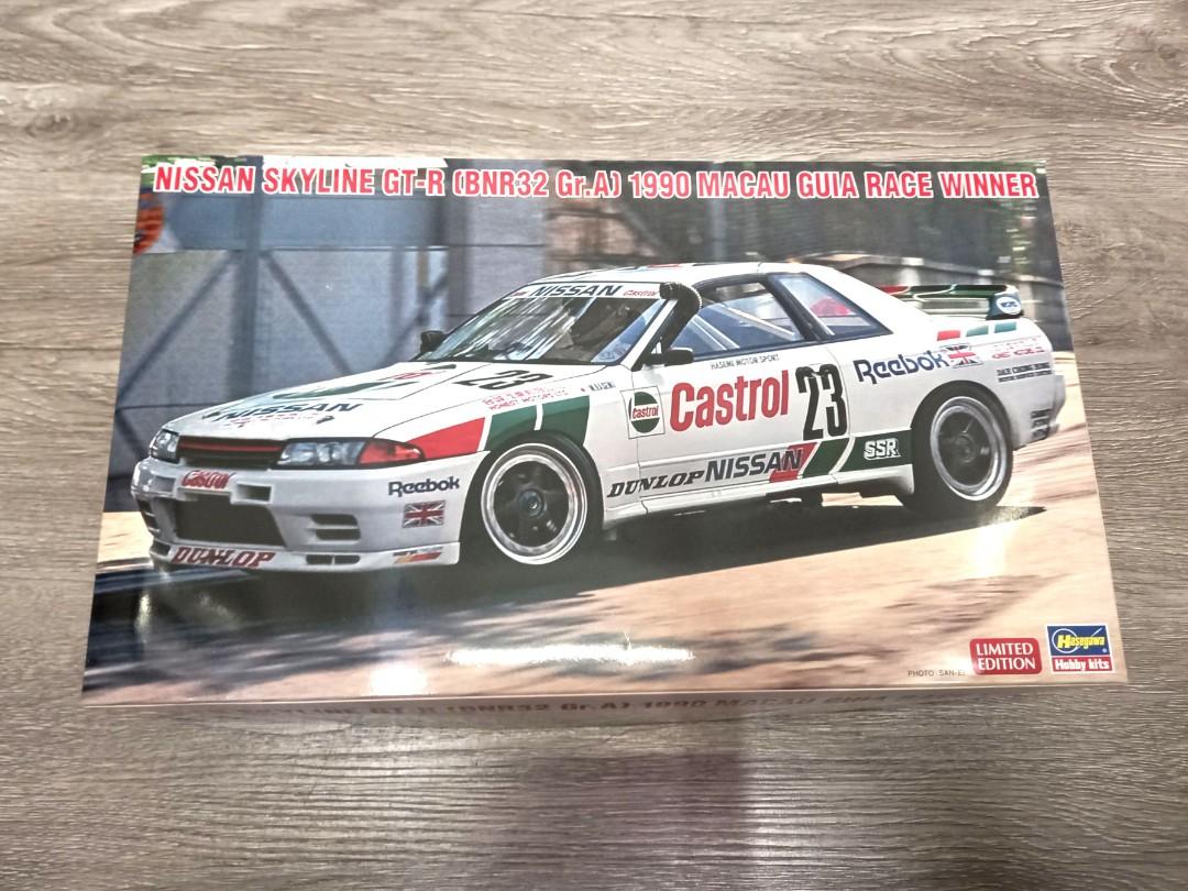 Hasegawa 1/24 Castrol Skyline GT-R 1990 Macau Guia Winner長谷見