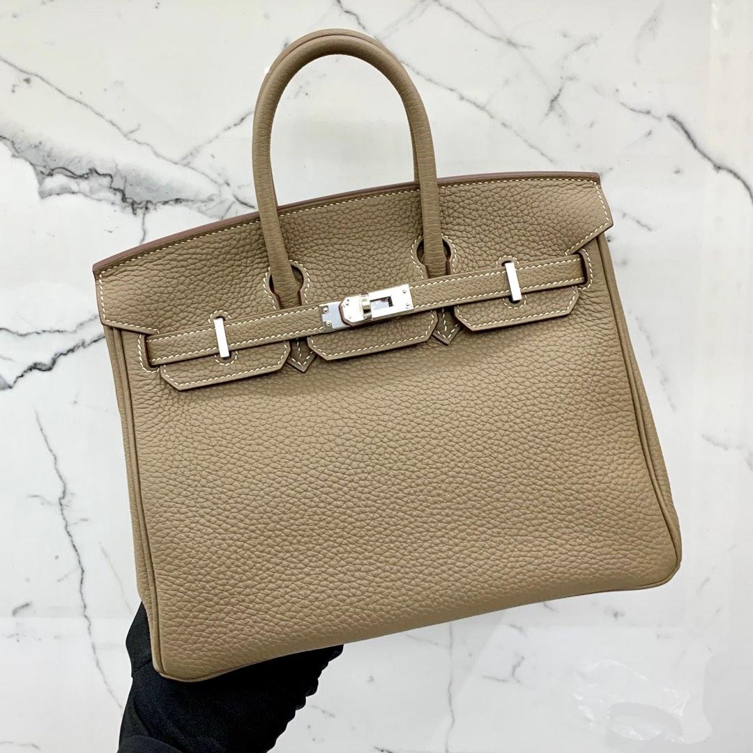 Hermes Birkin 35 Etoupe, Luxury, Bags & Wallets on Carousell