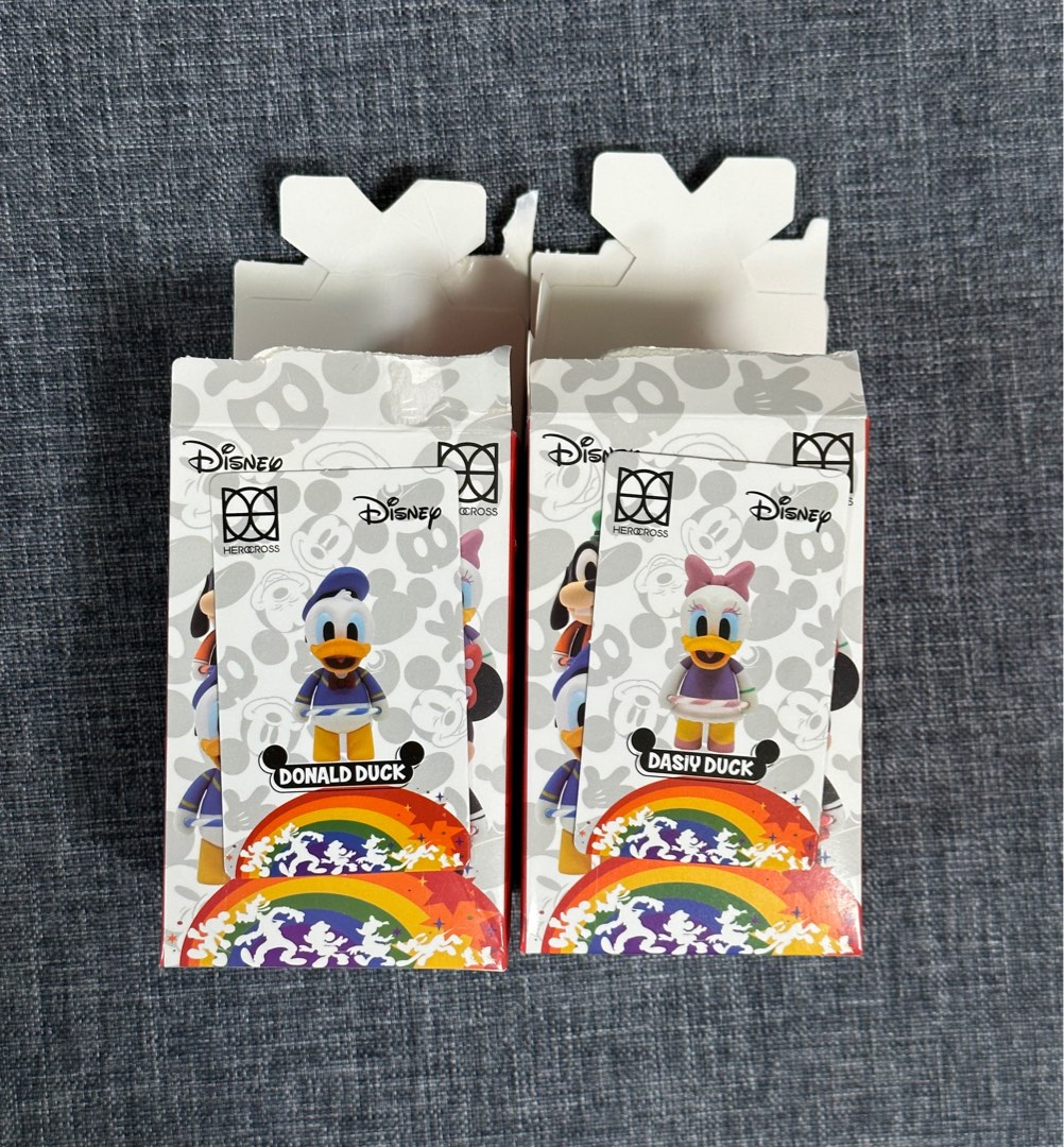 Herocross hoppy 胖胖系列盲盒 唐老鴨Donald duck 黛絲daisy duck, 興趣及遊戲, 玩具 & 遊戲類 - Carousell