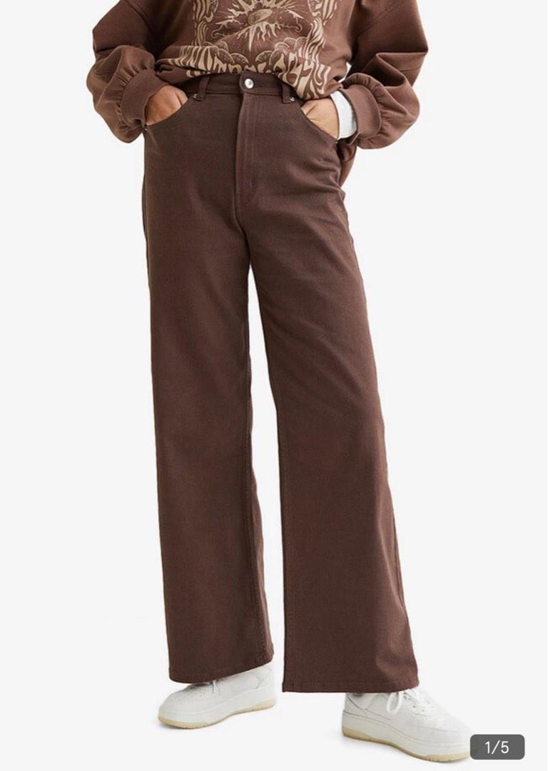 h&m brown jeans
