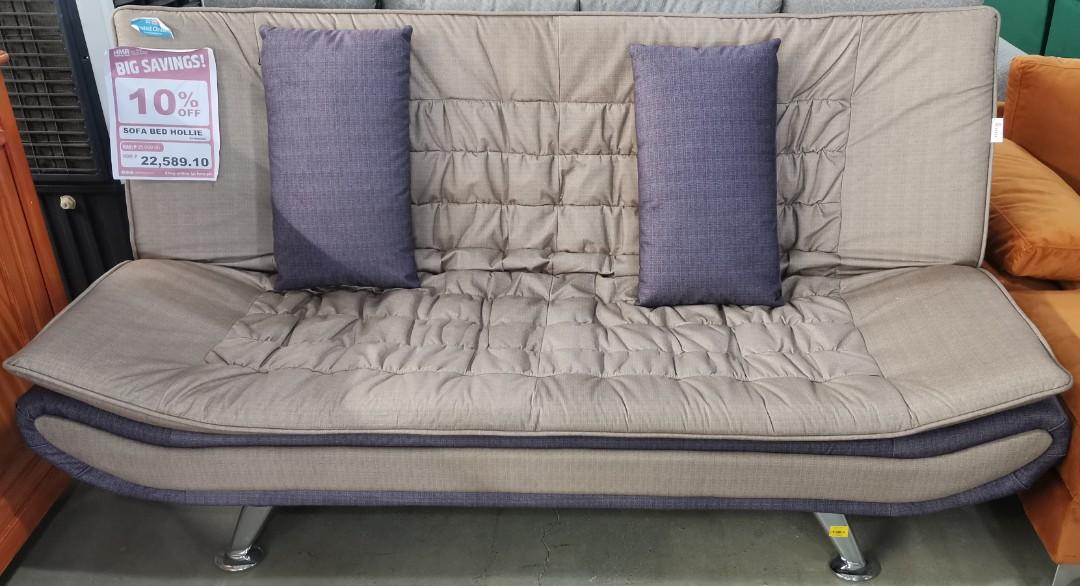 HOLLIE SOFA BED, Furniture & Home Living, Furniture, Sofas on Carousell
