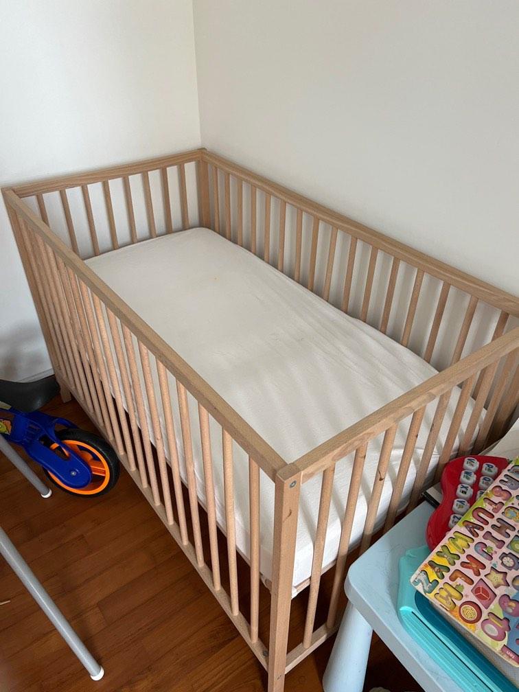 Ikea baby cot, Babies & Kids, Baby Nursery & Kids Furniture, Cots