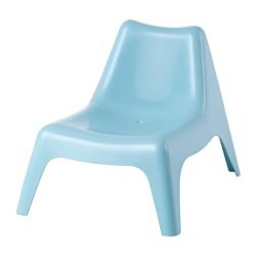 IKEA bunso light blue kids outdoor chair Furniture Home Living Furniture Chairs on Carousell