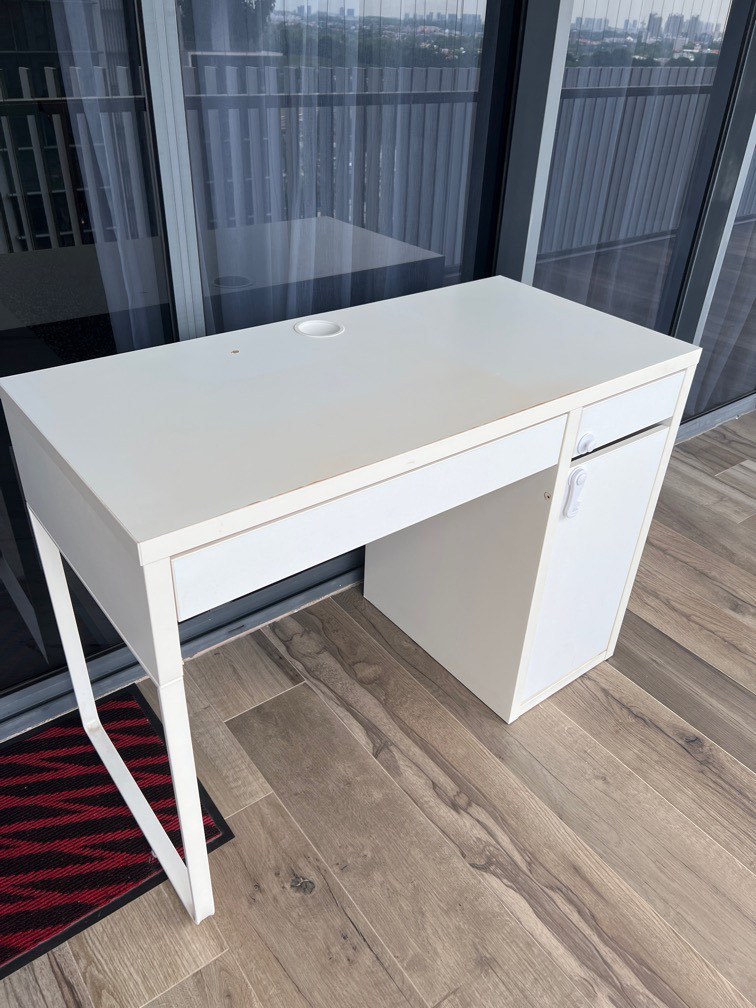 IKEA Desk, Furniture & Home Living, Furniture, Tables & Sets on Carousell