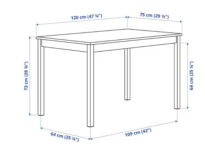 IKEA Dining Table, Furniture & Home Living, Furniture, Tables & Sets on ...