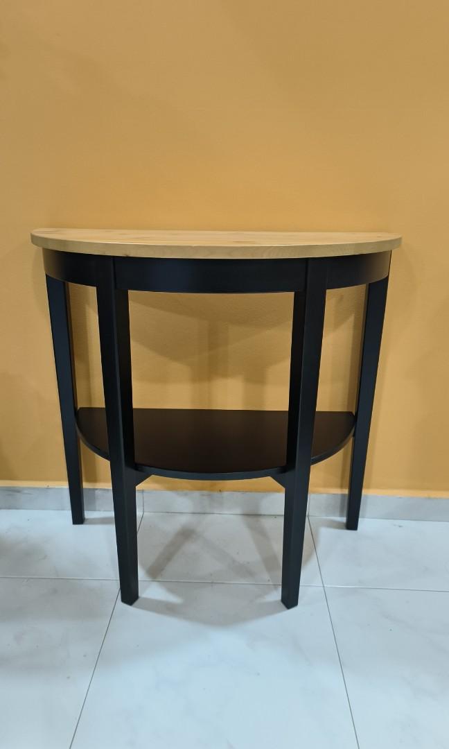 Ikea semi circle table Furniture Home Living Furniture Tables