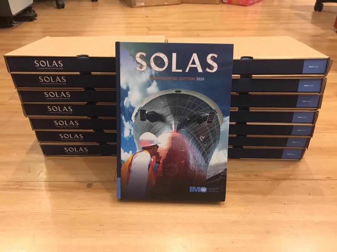 IMO BOOKS SOLAS Consolidated 2020 Edition, Hobbies & Toys, Books