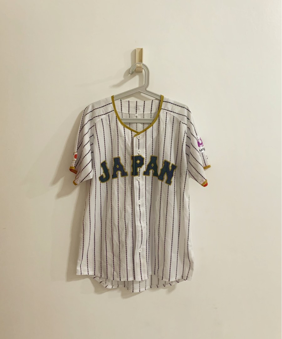 Japan baseball jersey, Men's Fashion, Activewear on Carousell