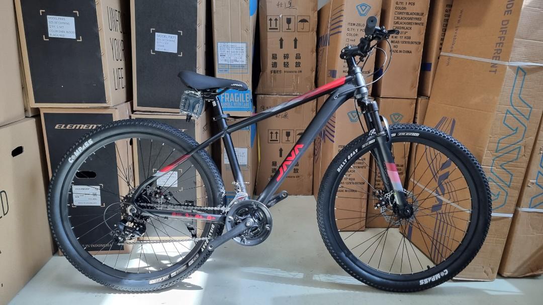 Java Varco 27.5 Mountain Bike Shimano 21 speed Tourney Aluminium Frame Front Suspension Fork