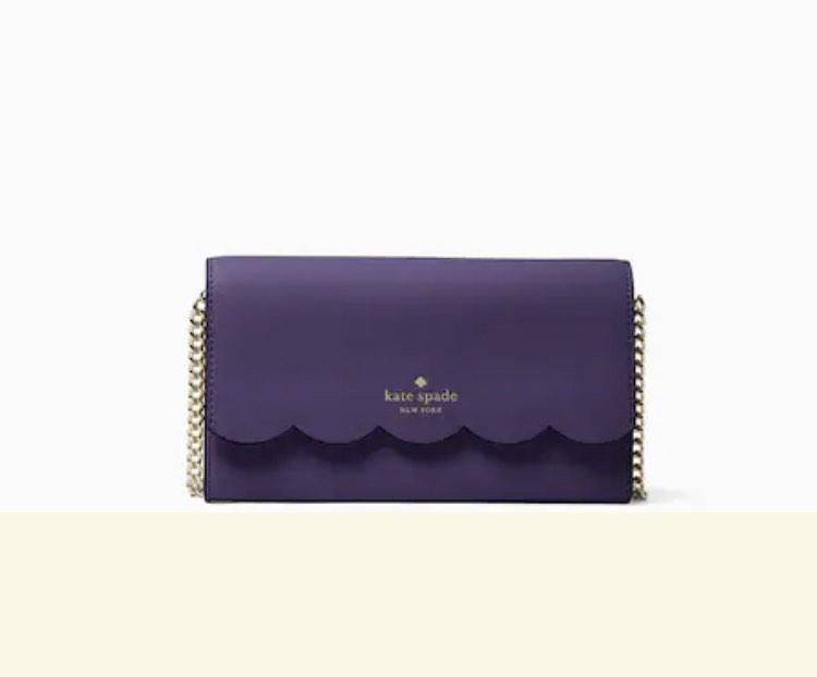 Kate Spade Gemma on Chain Wallet, Women's Fashion, Bags & Wallets, Crossbody Bags on Carousell