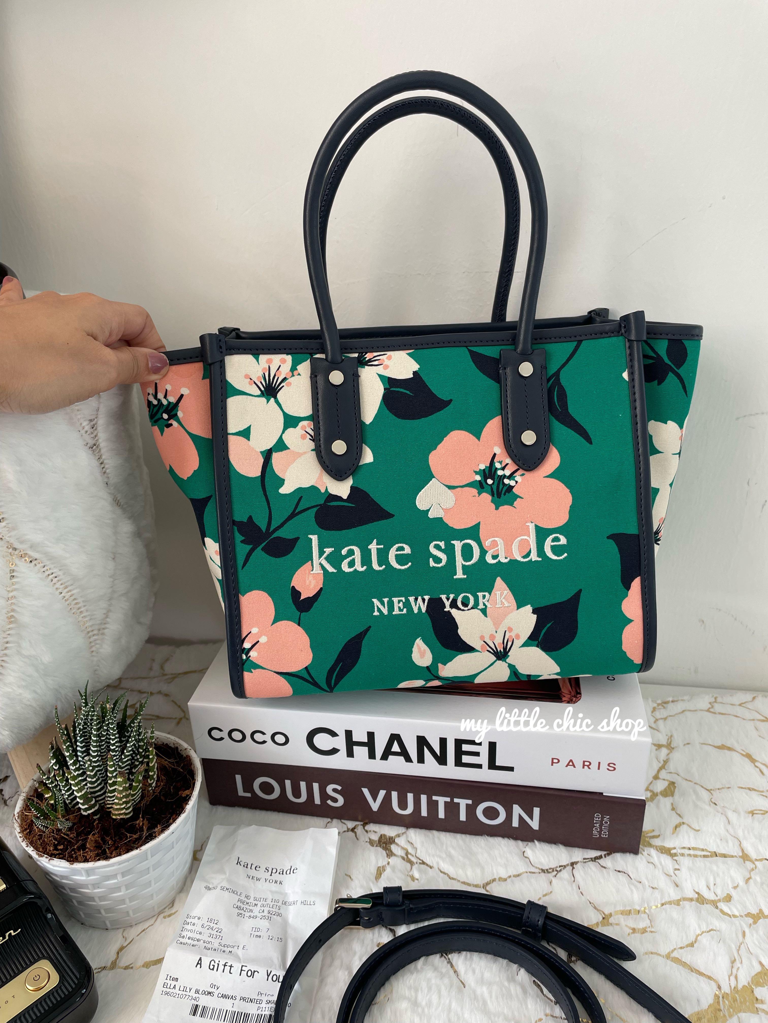 kate spade lily blooms small satchel, Women's Fashion, Bags & Wallets, Tote  Bags on Carousell