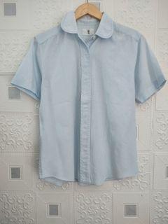 Kemeja strip bluesky